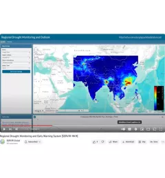 Regional Drought Monitoring and Early Warning System screenshot
