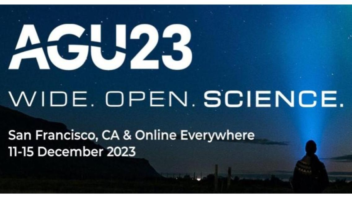 AGU 2023 banner image